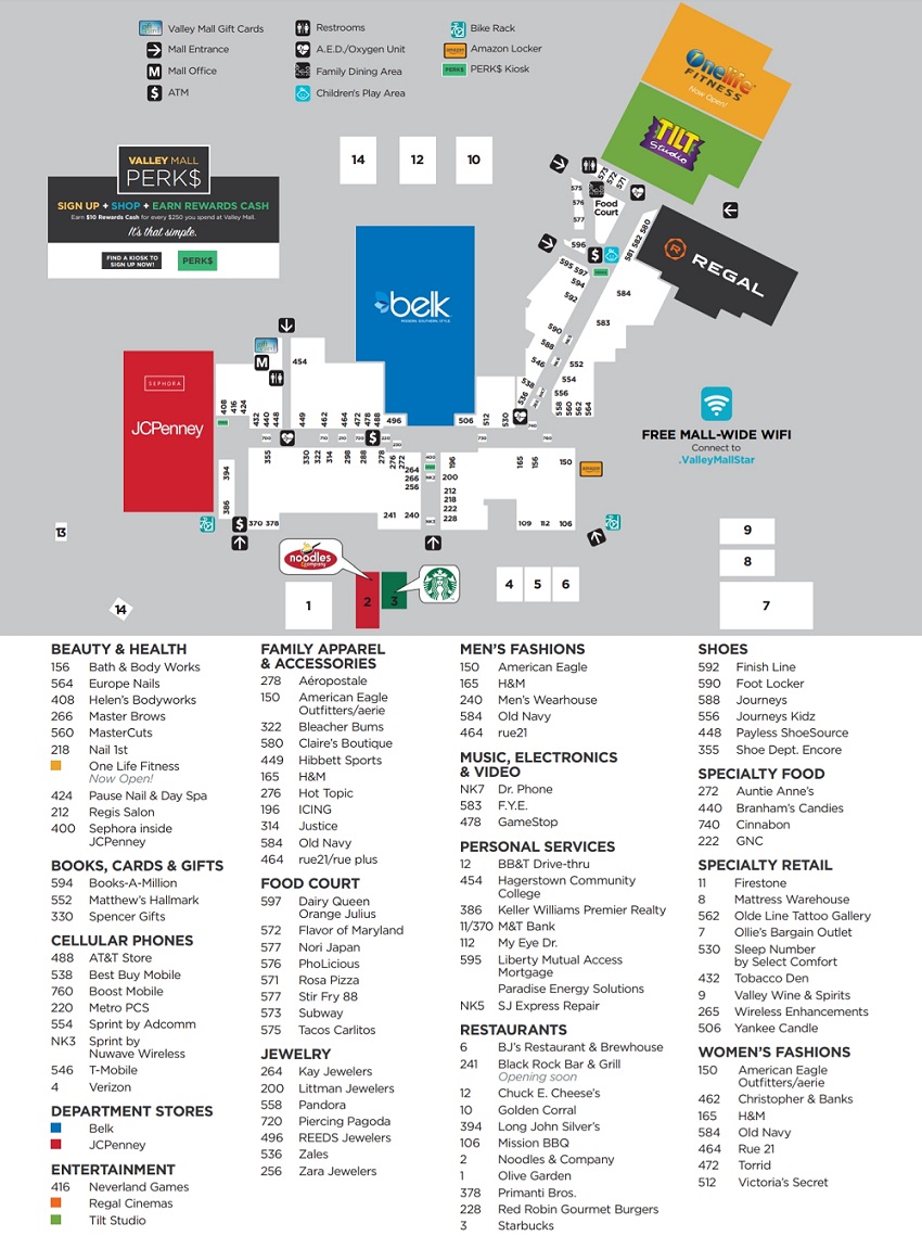 Valley Fair Mall Directory Map 2024 Schedule Lanny Modesty