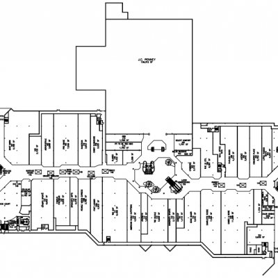 Valley West Mall plan - map of store locations