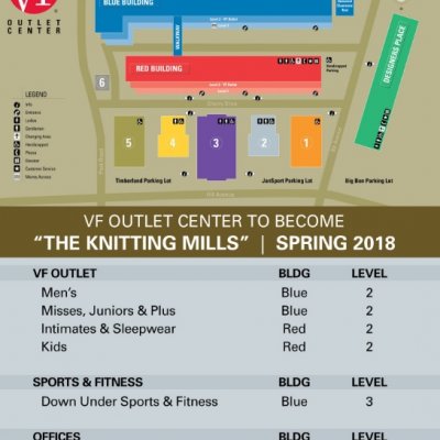 VF Outlet Center plan