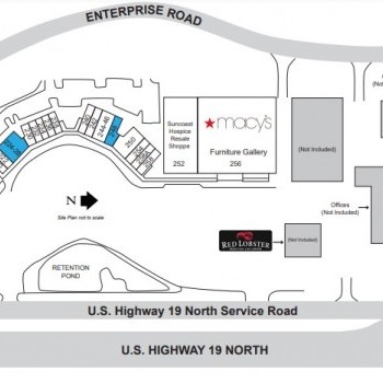 Village At Countryside Shopping Center plan - map of store locations