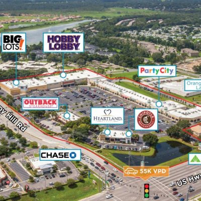 Village Plaza plan - map of store locations