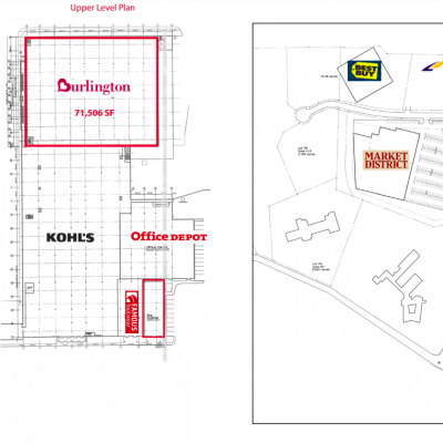 Village Square Mall plan - map of store locations