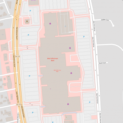 Walt Whitman Shops Mall plan - map of store locations