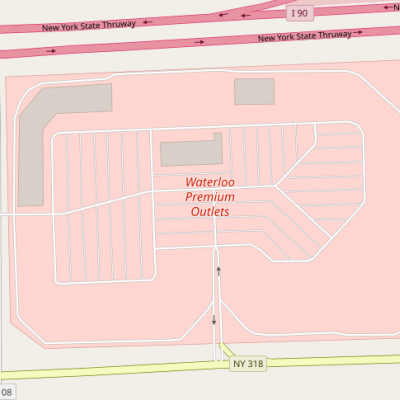 Waterloo Premium Outlets plan