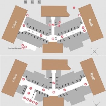 Westfield Eastridge Shopping Centre plan - map of store locations