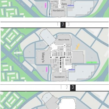 Westfield Montgomery plan - map of store locations