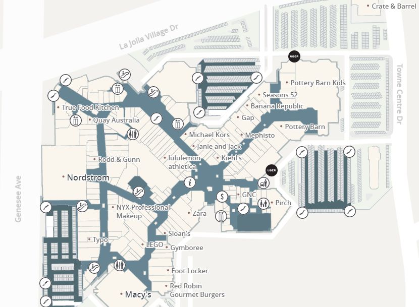 Westfield White City Shop Map Global Map