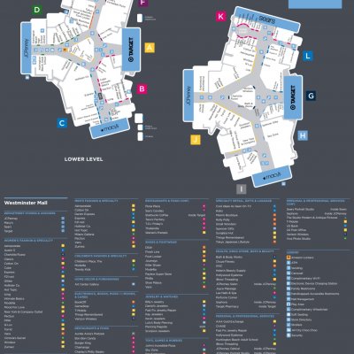 Westminster Mall plan