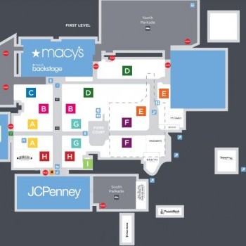 WestShore Plaza plan - map of store locations