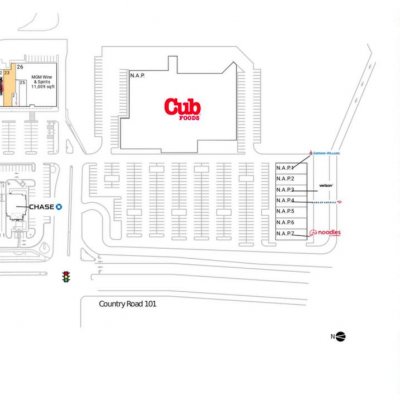 Westwind Plaza plan - map of store locations