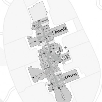 Willowbrook Mall plan - map of store locations