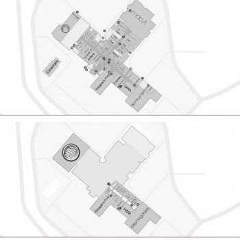 Willowbrook Mall plan - map of store locations