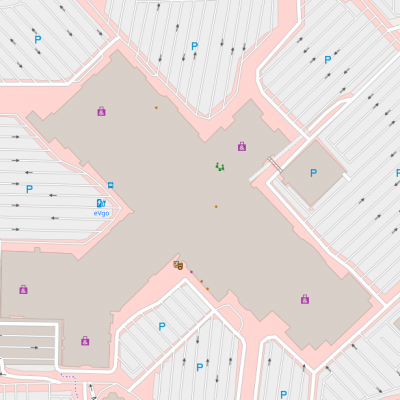 Woodfield Mall plan - map of store locations