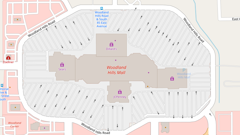 Fossil woodland deals hills mall